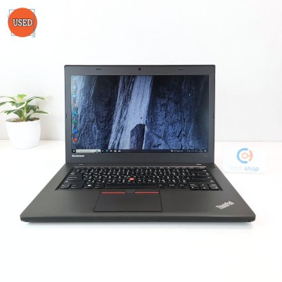 NOTEBOOK (โน๊ตบุ๊ค) LENOVO THINKPAD T450 จอ 14" / CPU CORE I5-5200U / RAM 8GB DDR3 1600MHz / HDD 500GB P14813