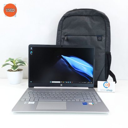 NOTEBOOK (โน๊ตบุ๊ค) HP จอ 15.6" / CPU : INTEL CORE I5-1235U / RAM : 8GB DDR4 3200MHz / SSD 512GB ประกัน HP 09/2025 P1485