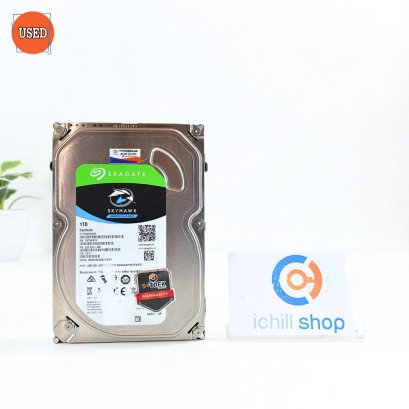 HDD (ฮาร์ดดิสก์) SEAGATE SKYHAWK 1TB SATA3 ประกันร้าน 30 วัน P14944