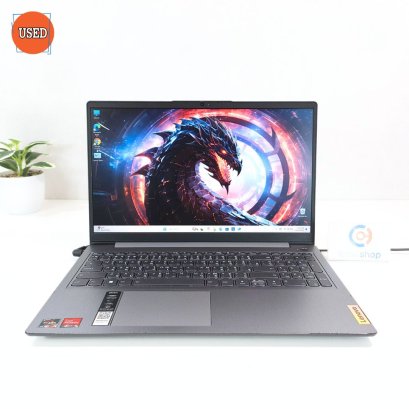 NOTEBOOK (โน๊ตบุ๊ค) LENOVO IDEAPAD 3 จอ 15.6" / CPU RYZEN 7 5825U 2.2GHz / RAM 8GB DDR4 3200MHz / SSD 512GB P14965