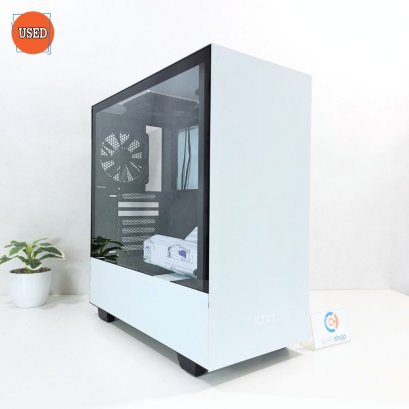 CASE (เคสเปล่า) NZXT H510 (WHITE) P15098