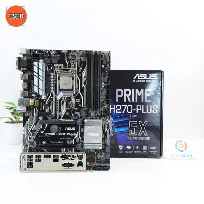 ชุดซีพียูพร้อมเมนบอร์ด CPU : INTEL CORE I5-7600K 3.80GHz + MB : ASUS PRIME H270-PLUS P15103