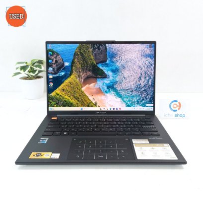 NOTEBOOK (โน๊ตบุ๊ค) ASUS VIVOBOOK จอ 14.5" / CPU INTEL CORE I5-13500H 2.6GHz/ RAM LPDDR5 16GB 4800TM/S/ SSD 512GB P15113