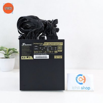 POWER SUPPLY (พาวเวอร์ซัพพลาย) SEASONIC PRIME GOLD 1000W (80+GOLD) P15158