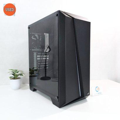 CASE (เคสเปล่า) AEROCOOL CYLON PRO-G RGB (BLACK) P15205