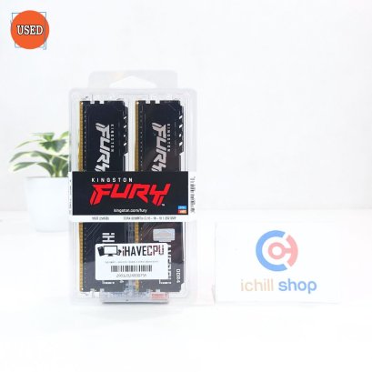 RAM (แรม) KINGSTON FURY VEAST x iHAVECPU DDR4 16GB (8GBx2) 3200MHz (BLACK) P15282