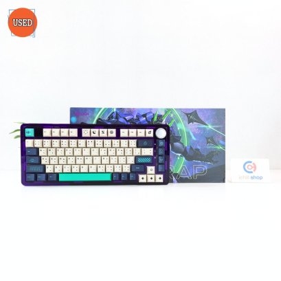 KEYBOARD (คีย์บอร์ด) LOGA YAKSA PRO MAIYARAP EDITION 75% CLEAR TRI-MODE WRIELESS MECHANICAL P15291