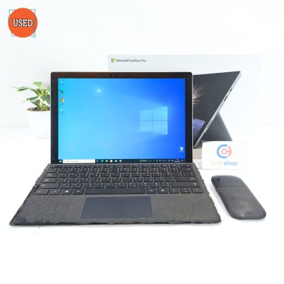 NOTEBOOK (โน๊ตบุ๊ค) MICROSOFT SURFACE จอ 12.3" / CPU INTEL CORE I5-7300U / RAM 4GB LP DDR3 1867MHz / SSD 128GB P15294