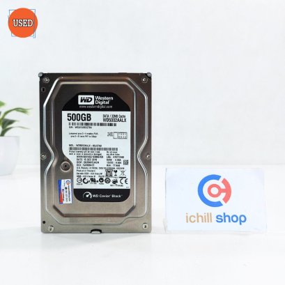 HDD (ฮาร์ดดิสก์) WD BLACK 500GB 7.2K SATA P15304