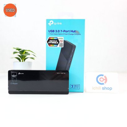 USB HUB (ยูเอสบีฮับ) TP-LINK UH700 USB 3.0 7 PORTS ประกัน SYNNEX 02/2025 P15409