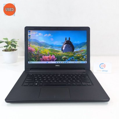 NOTEBOOK (โน๊ตบุ๊ค) DELL INSPIRON 3467 จอ 14" / CPU : INTEL CORE I3-6006U / RAM : DRR4 4GB 2133MHz / HDD : 1TB P15421