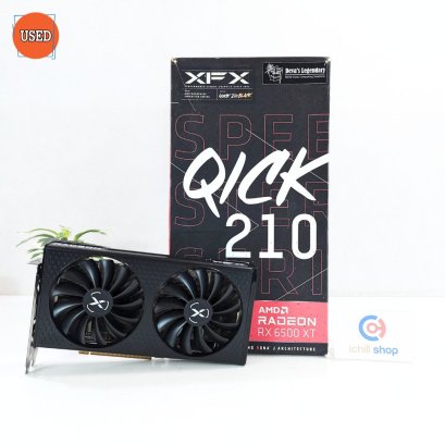 การ์ดจอ (VGA) XFX QICK 210 AMD RADEON RX6500XT 4GB GDDR6 P15453