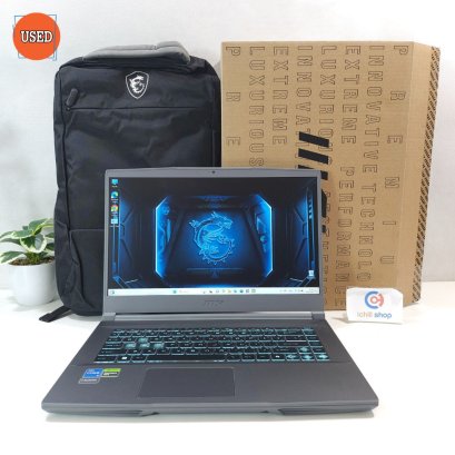 NOTEBOOK (โน๊ตบุ๊ค) MSI THIN 15 จอ 15.6" / CPU : INTEL CORE I5-13420H / RAM : DDR4 16GB 3200MHz / SSD : 512GB P15508