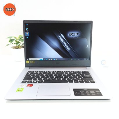 NOTEBOOK (โน๊ตบุ๊ค) ACER ASPIRE 3 จอ 14" / CPU : AMD ATHLON SILVER 3050U / RAM : DDR4 4GB 2400MHz / SSD : 256GB P15548