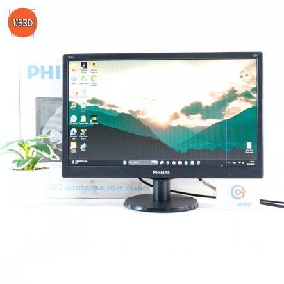 MONITOR (จอมอนิเตอร์) PHILIPS 193V5LHSB2/71 18.5 INCH TFT HD 60Hz P17097