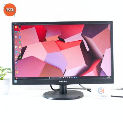MONITOR (จอมอนิเตอร์) PHILIPS 223V5LHSB2/67 21.5 INCH FHD TFT 60Hz P17014
