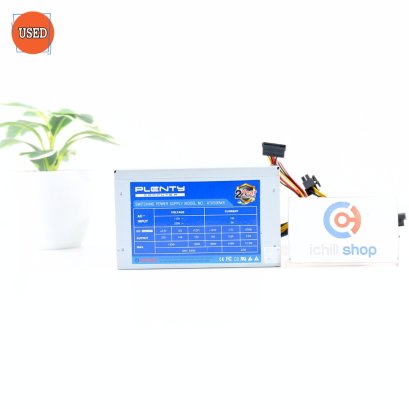 POWER SUPPLY (พาวเวอร์ซัพพลาย) PLENTY ATX500WS 500W P15145