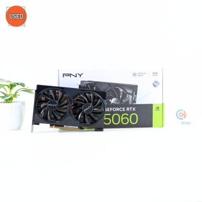 การ์ดจอ (VGA) PNY RTX5060 8GB 2F DUAL FAN P17509