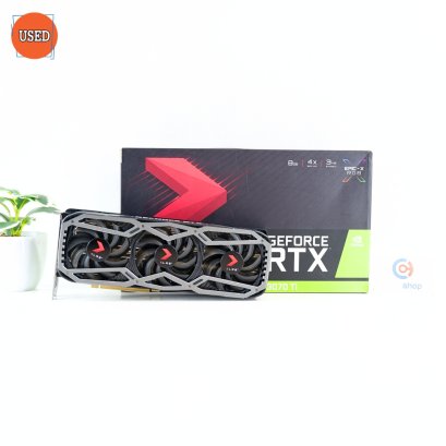 การ์ดจอ (VGA) PNY XLR8 RTX3070 TI 8GB 3F REVEL EPIC-X TRIPLE FAN P17600