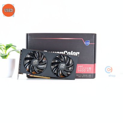 การ์ดจอ (VGA) POWER COLOR RX5600 XT 6GB 2F OC P14404