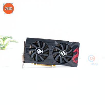การ์ดจอ (VGA) POWER COLOR RX570 4GB 2F RED DRAGON P13919