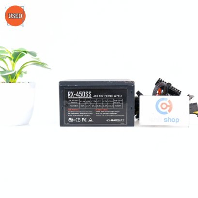 POWER SUPPLY (พาวเวอร์ซัพพลาย) RAIDMAX RX-450SS 450W P08361