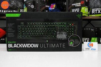 KEYBOARD (คีย์บอร์ด) RAZER BLACKWIDOW ULTIMATE 2014 (GREEN SWITCH) (คีย์ EN) P11923