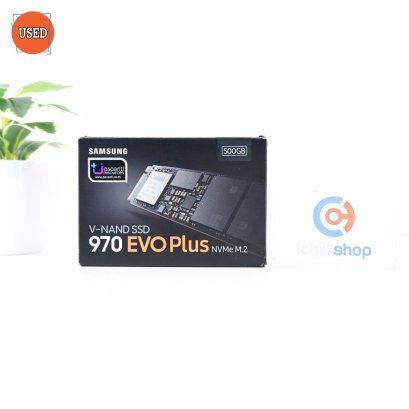 SSD (เอสเอสดี) SAMSUNG 970 EVO PLUS 500GB PCIe NVMe M.2 2280 P14986