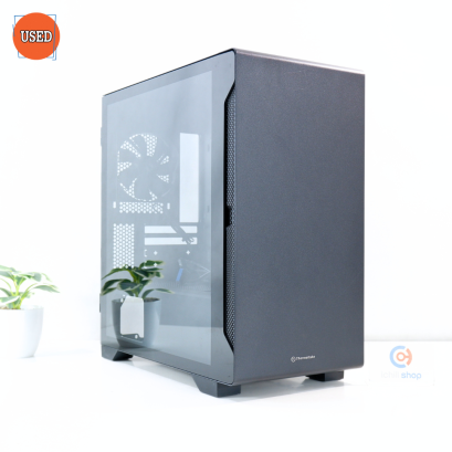 CASE (เคสเปล่า) THERMALTAKE S100 TG (BLACK) P12749