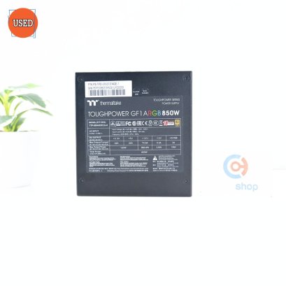 POWER SUPPLY (พาวเวอร์ซัพพลาย) THERMALTAKE TOUGHPOWER GF1 ARGB 850W (80 PLUS GOLD) P16140