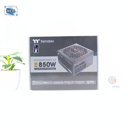 POWER SUPPLY (พาวเวอร์ซัพพลาย) THERMALTAKE TOUGHPOWER GT 850W (80 PLUS GOLD) (ของใหม่) P17626