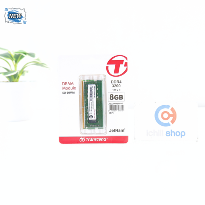 RAM NOTEBOOK (แรมโน๊ตบุ๊ค) TRANSCEND DDR4 8GB (8GBX1) 3200MHz (ของใหม่) P16676