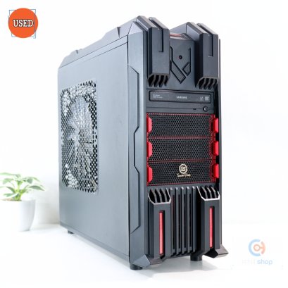 CASE (เคสเปล่า) TSUNAMI GROUP FAN CLUB (BLACK-RED) P10309