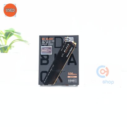 SSD (เอสเอสดี) WD BLACK SN770 500GB PCIe NVMe M.2 2280 P14773