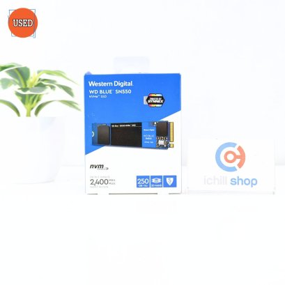 SSD (เอสเอสดี) WD BLUE SN550 250GB PCIE NVME M.2 2280 P14201