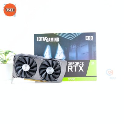 การ์ดจอ (VGA) ZOTAC GAMING RTX3050 8GB 2F ECO EDITION P16082