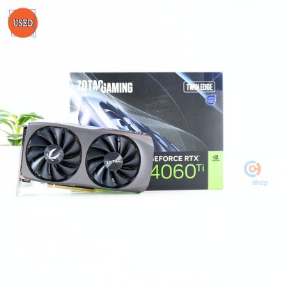 การ์ดจอ (VGA) ZOTAC GAMING RTX4060 TI 8GB 2F TWIN EDGE P15935