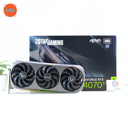 การ์ดจอ (VGA) ZOTAC GAMING RTX4070TI 12GB 3F AMP EXTREME AIRO P16419
