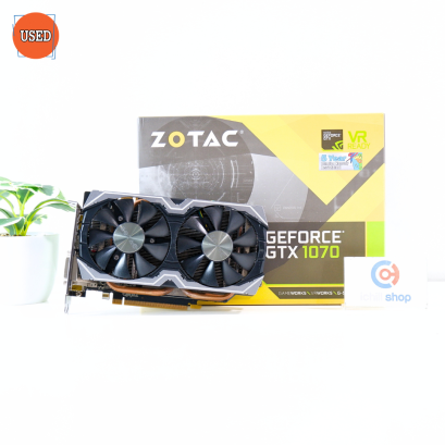 การ์ดจอ (VGA) ZOTAC GTX1070 8GB 2F MINI P14111