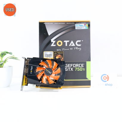 การ์ดจอ (VGA) ZOTAC GTX750TI 2GB 1F DDR5 P13569