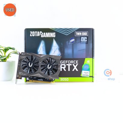 การ์ดจอ (VGA) ZOTAC RTX3050 6GB 2F TWIN EDGE OC P16259