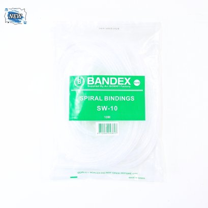 ไส้ไก่ BANDEX รุ่น SW-10 ขนาด 7.5 มม. X 10 ม. สีขาว (ของใหม่) P16288
