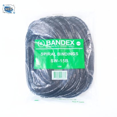 ไส้ไก่ BANDEX รุ่น SW-15 ขนาด 12 มม. X 10 ม. สีดำ (ของใหม่) P16291