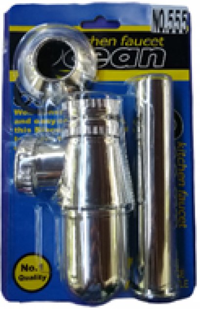 ท่อน้ำทิ้ง PVC ชุบโครเมี่ยม #555