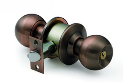 #234 AC    ลูกบิดรมดำ ตราหมี