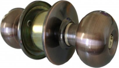 #789AC     ลูกบิดรมดำ ตราหมี (จานใหญ่)