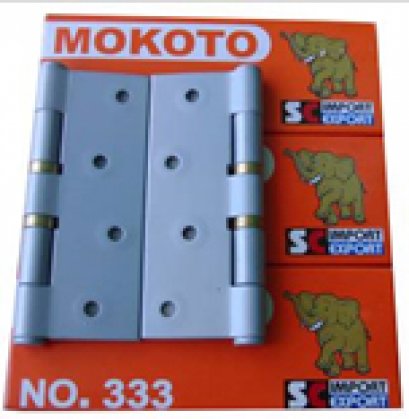 NO.333 บานพับ 4x3 สีเทา