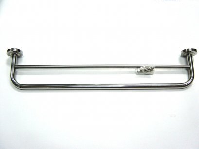 ราวแขวนผ้าแสตนเลสรางคู่