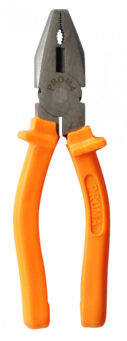 คีมปากจิ้งจกด้ามส้ม PROMA