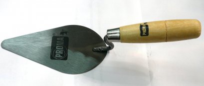 เกรียงก่ออิฐ RT ด้ามไม้สีขาว 6”